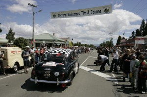 Arriving in Oxford, New Zealand